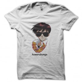 Shirt kaworubuga blanc pour homme et femme