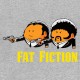 Shirt fat fiction parodie blanc pour homme et femme