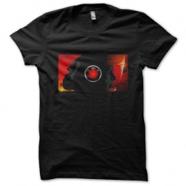 Shirt space monkey noir pour homme et femme