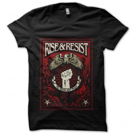 Shirt rise and resist noir pour homme et femme