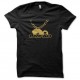 Shirt LMFAO chaine bling bling noir pour homme et femme