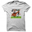 Shirt chien duck hunt blanc pour homme et femme