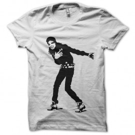 Shirt Michael Jackson en jordan blanc pour homme et femme