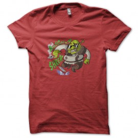 Shirt shrek get high rouge pour homme et femme