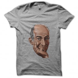 Shirt Louis De Funes gris pour homme et femme