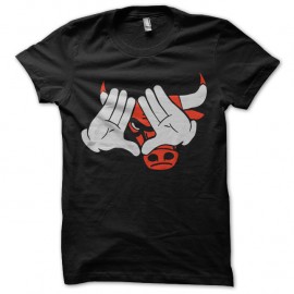 Shirt Chicago Bulls parodie Dope noir pour homme et femme