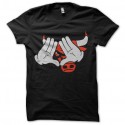 Shirt Chicago Bulls parodie Dope noir pour homme et femme