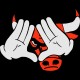 Shirt Chicago Bulls parodie Dope noir pour homme et femme