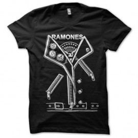Shirt ramones noir pour homme et femme