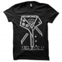 Shirt ramones noir pour homme et femme