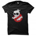 Shirt ghostbusters skull parody noir pour homme et femme