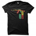 Shirt geek gunner noir pour homme et femme