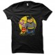 Shirt winnie l'ourson se la joue batman noir pour homme et femme