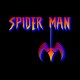 Shirt spider man logo noir pour homme et femme