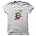 Shirt bob l eponge en zombie blanc pour homme et femme
