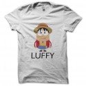 Shirt luffy en minion blanc pour homme et femme