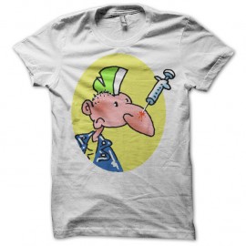 teeshirt Bloodi blanc pour homme et femme