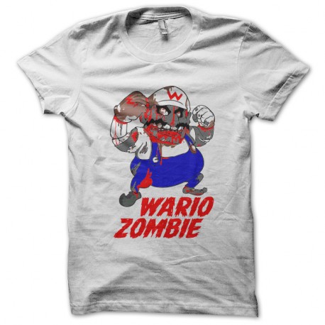 Shirt wario bros zombie noir pour homme et femme