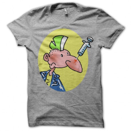 teeshirt Bloodi gris pour homme et femme