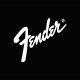 Shirt Fender vintage Blanc/Noir pour homme et femme
