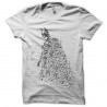 Shirt Batman en chauve souris blanc pour homme et femme