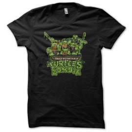 Shirt Tortues ninja en zombie pour homme et femme