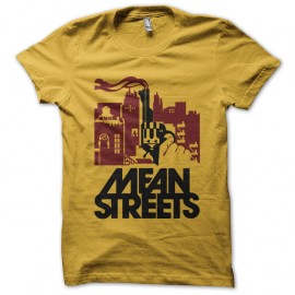 Shirt Mean streets jaune pour homme et femme