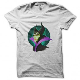 Shirt maleficent blanc pour homme et femme
