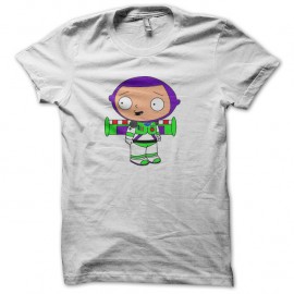 Shirt stewie lightyear blanc pour homme et femme