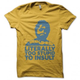 Shirt very bad trip jaune pour homme et femme