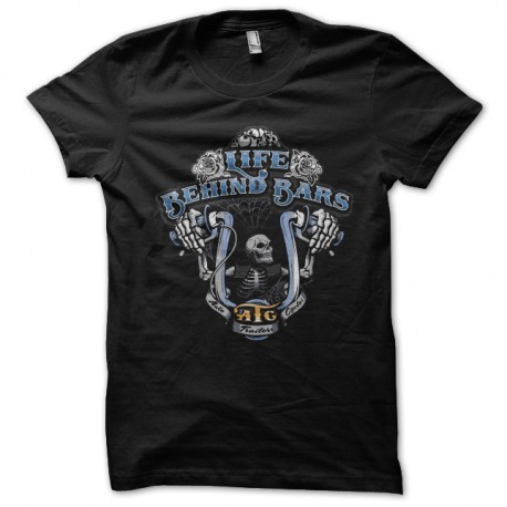 Shirt Skull bikers noir pour homme et femme