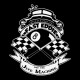 Shirt Fast Eddie Car racing noir pour homme et femme