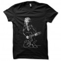Shirt Jon Bon jovi Signature noir pour homme et femme