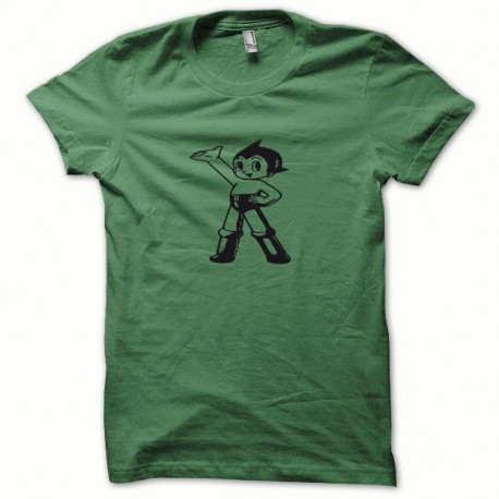 Shirt Astro noir/vert bouteille pour homme et femme