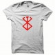 Shirt Berserk rouge/blanc pour homme et femme