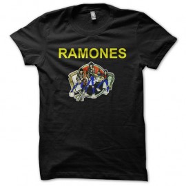Shirt Ramones noir pour homme et femme