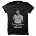 Shirt Ferenc Puskas noir pour homme et femme
