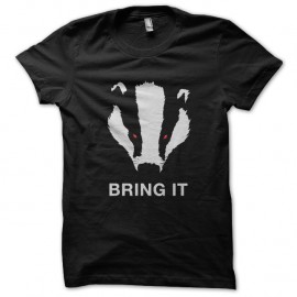Shirt Bring It noir pour homme et femme