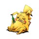 Shirt pikachu le clochard blanc pour homme et femme