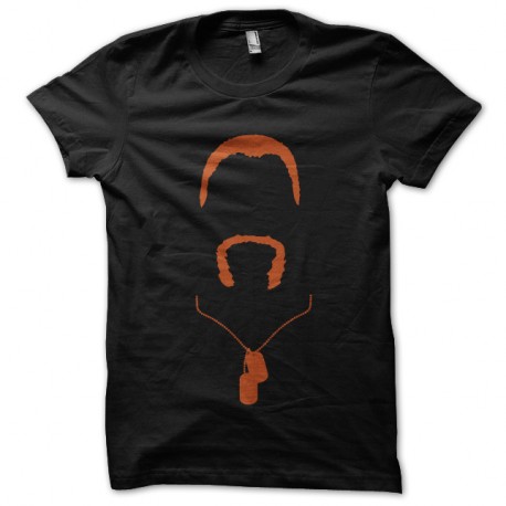 Shirt The orange man noir pour homme et femme