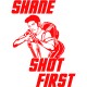 Shirt Shane Shot first blanc pour homme et femme