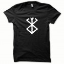 Shirt Berserk blanc/noir pour homme et femme