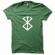 Shirt Berserk blanc/vert bouteille pour homme et femme