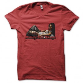 Shirt Blow film money sex drugs rouge pour homme et femme