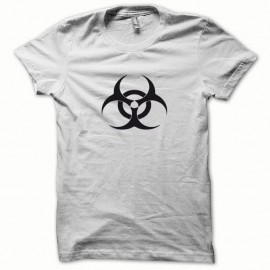 Shirt Biohazard noir/blanc pour homme et femme