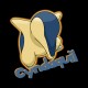 Shirt Cyndaquil pokemon monster noir pour homme et femme