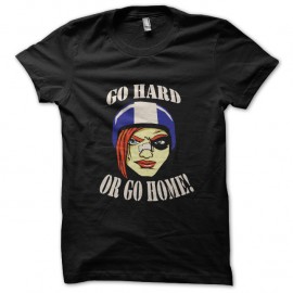 Shirt go hard or go home noir pour homme et femme