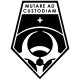 Shirt Mutare ad custodiam logo blanc pour homme et femme