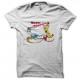 Shirt beep beep and flashman blanc pour homme et femme