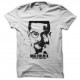Shirt Malcom X blanc pour homme et femme